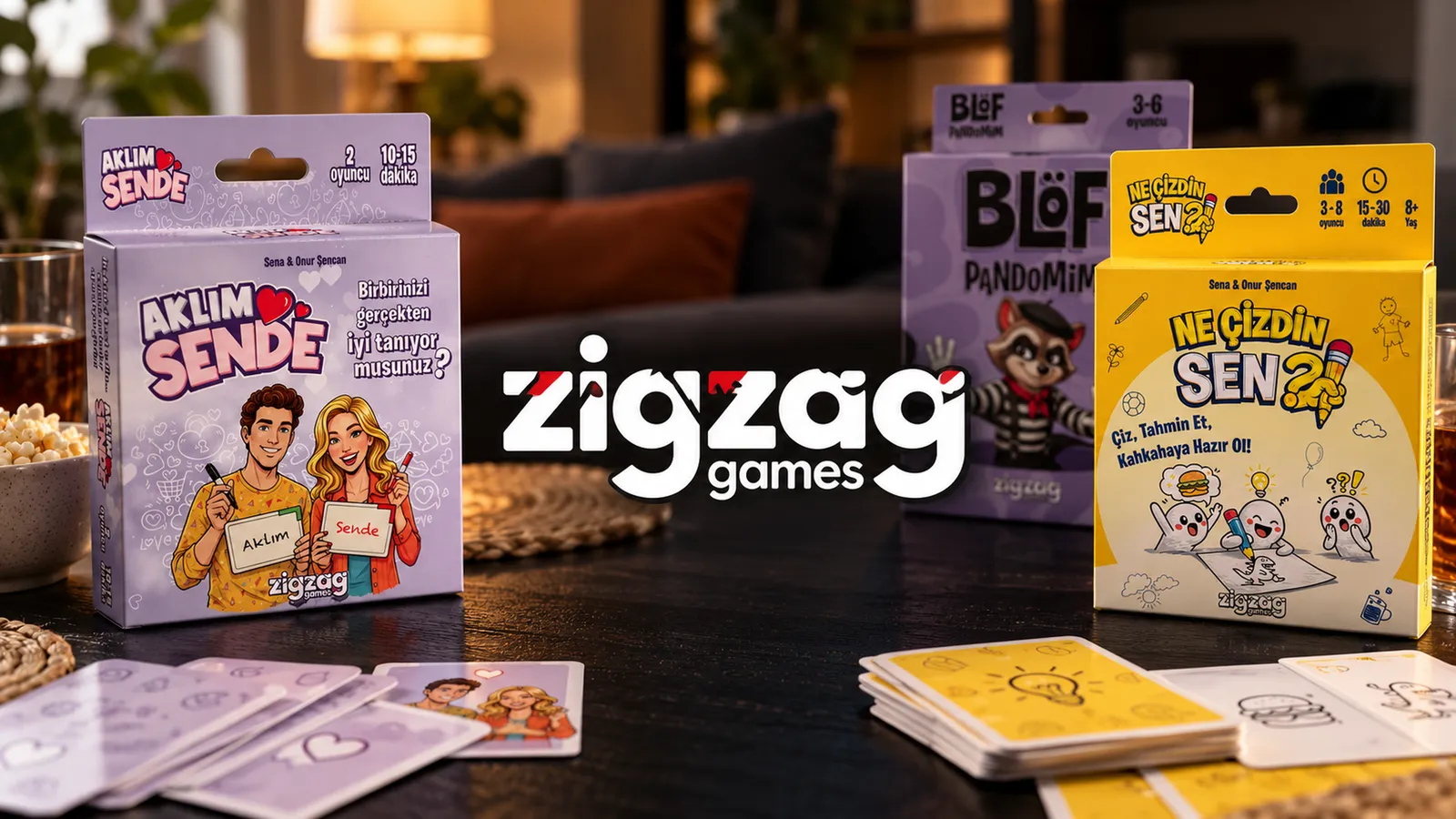 ZigZag Games için hazırlanan kapak görseli